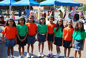 India day performance, Red Square, University of Washington, Seattle